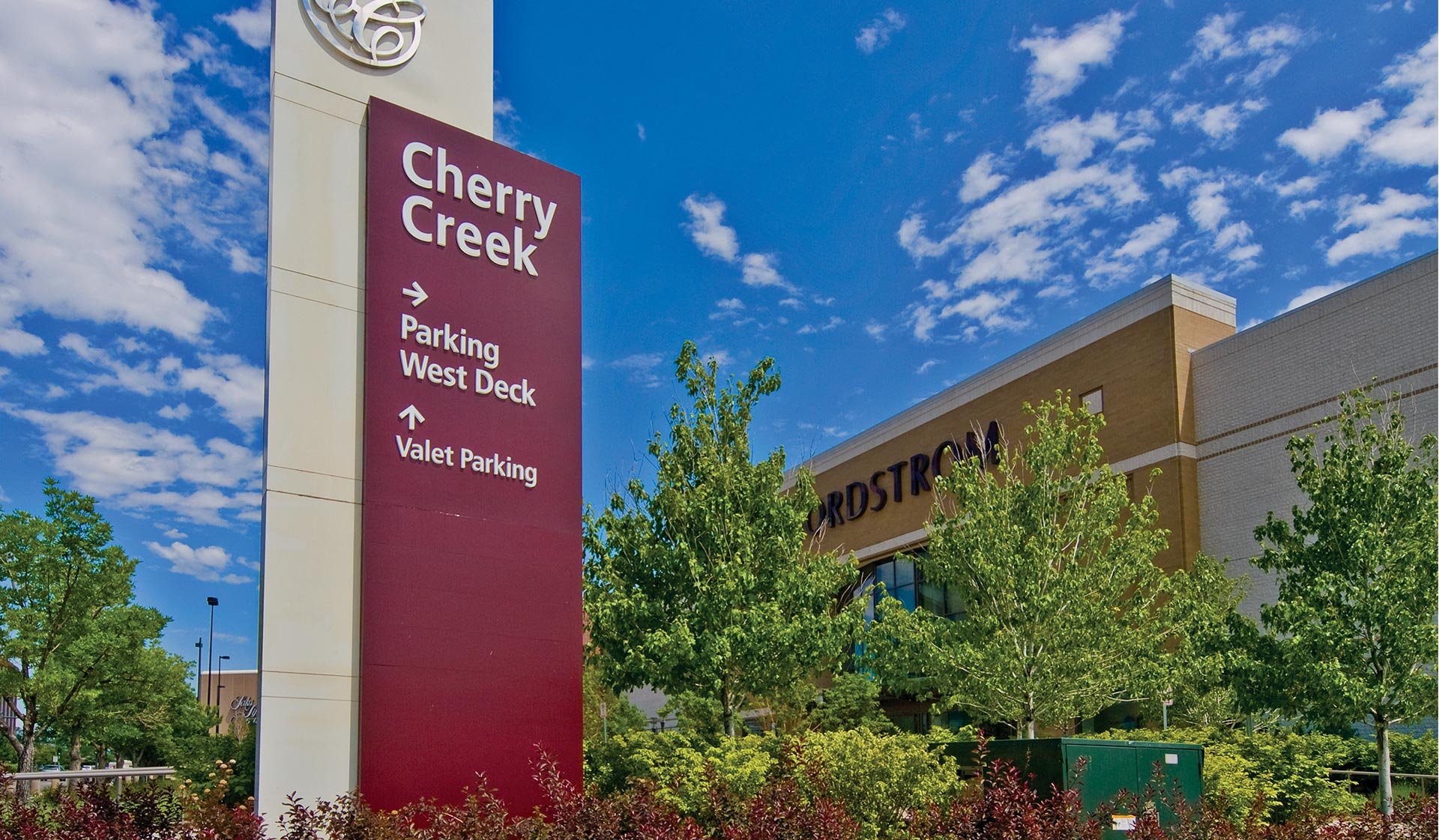 Creekside is conveniently located near the Cherry Creek Mall